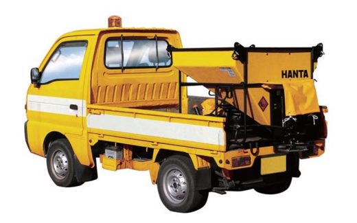 車載式小型凍結防止剤散布機　MS-Hシリーズ（HANTA　MS-03H）
