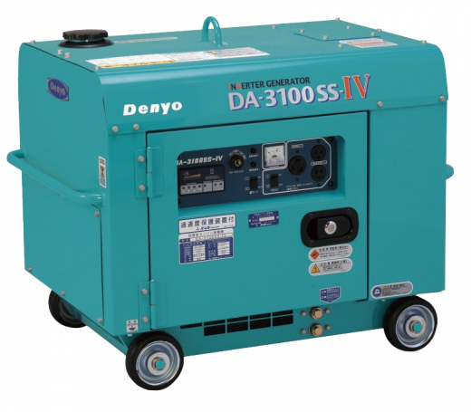 発電機（Denyo　DA3100SS-IV）