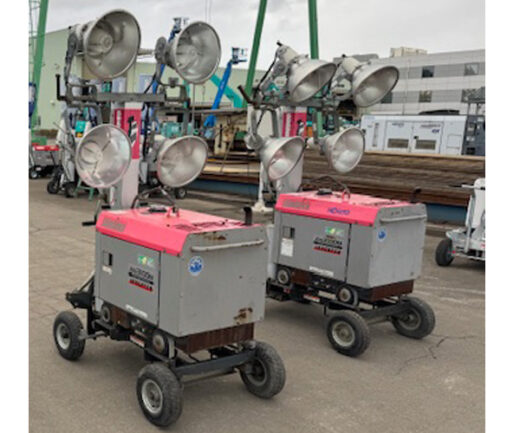 【八戸支店】移動式投光機 400Ｗ4灯式（SL433IDG-A）『中古価格￥110,000（税込み）』